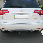 Фаркоп знімний на двох болтах Acura MDX (повноцінна запаска, ГБО) кросовер (2006-2014) Акура МДХ, фото 2
