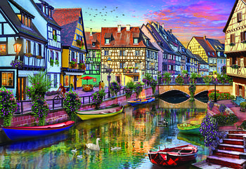 Пазли Anatolian 2000 елементів Канал Колмар (3953)