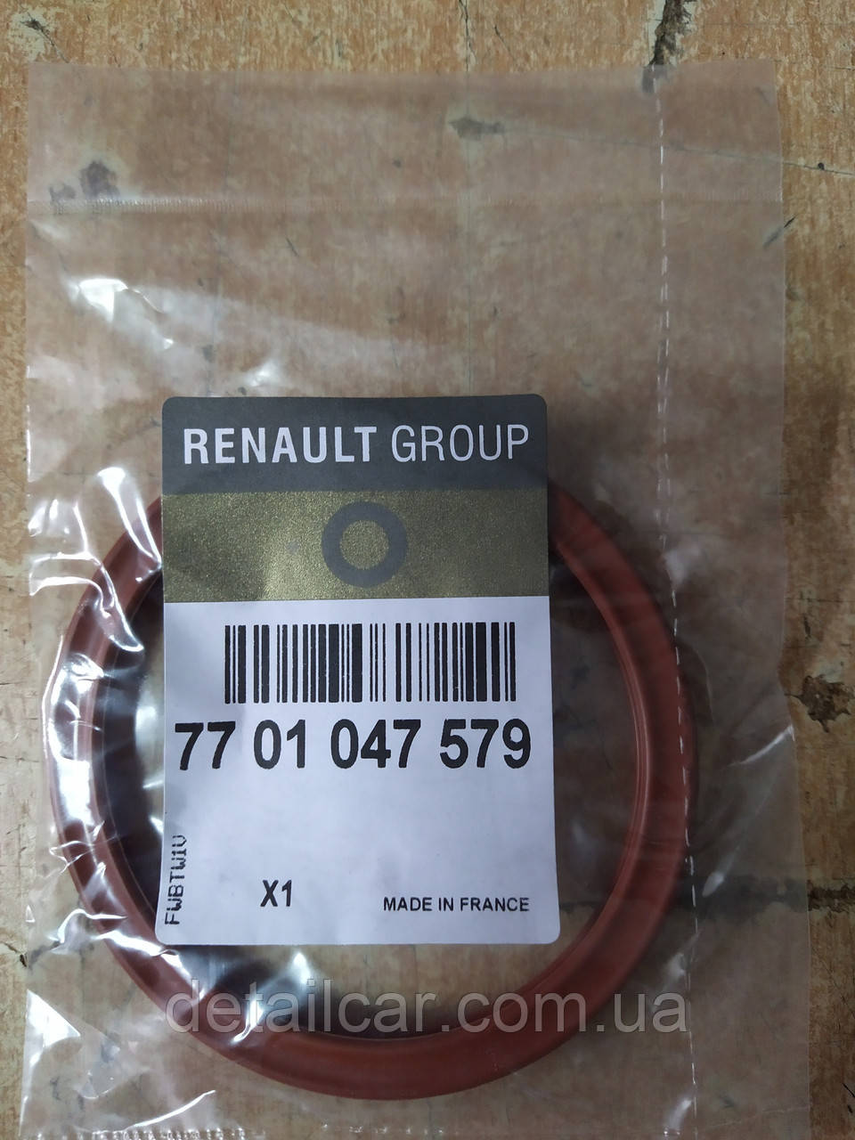 Кольцо уплотнительное дроссельной заслонки Dacia/Renault Logan 1.4/1.6 2004->; "RENAULT" 77 01 047 579 - фото 1 - id-p1354478760