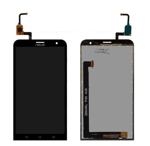 Дисплей для Asus Zenfone 2 Laser | ZE601KL з сенсорним склом (Чорний) Оригінал Китай