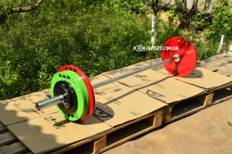 Штанга олімпійська 165 кг з грифом