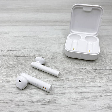 Бездротові навушники XIAOMI MI TRUE WIRELESS EARPHONES 2 BASIC (білі), фото 3