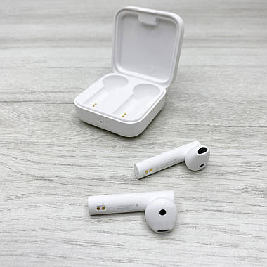 Бездротові навушники XIAOMI MI TRUE WIRELESS EARPHONES 2 BASIC (білі), фото 2