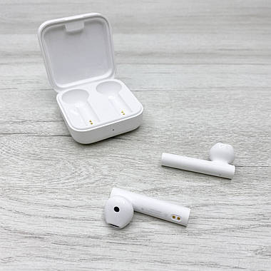 Бездротові навушники XIAOMI MI TRUE WIRELESS EARPHONES 2 BASIC (білі), фото 3