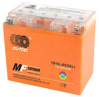 Аккумулятор Outdo (Аутду) Moto 12v 19A YB16L-BS GEL