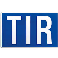 Інформаційна табличка TIR (Alta)