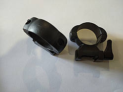 Кільця CCOP для кріплення оптики 30 мм, на вивер, сталеві швидкознімні, високі