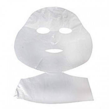 Одноразова маска косметична з коміром поліетилен 100 шт.