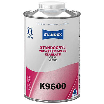 Акриловий лак Standocryl VOC Xtreme Plus Clear K9600 1 л