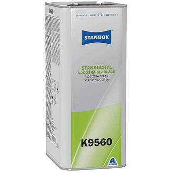 Акриловий лак Standocryl VOC Xtra Clear K9560 5 л прозорий
