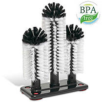 Комерційний йорж для миття склянок потрійний 185×85×255 мм у коробці 12 шт, фото 4