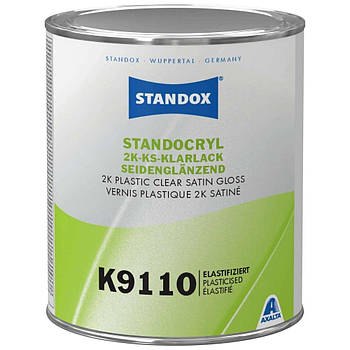 Напівматовий акриловий лак Standocryl Plastic Clear Satin Gloss K9110 1 л