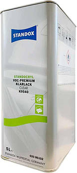 Акриловий лак Standocryl VOC Premium Klarlack K9540 5 л