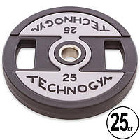 Диск (диск) поліуретановий d-51мм Technogym 25 кг 