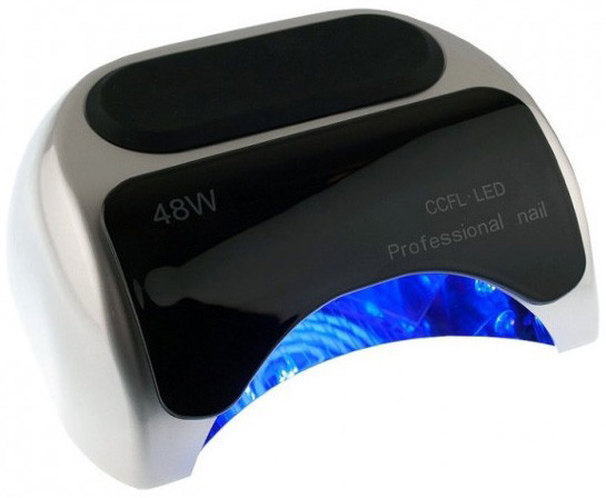 Купити Лед-лампа для сушки гелю (з діодами) LED срібна 48W, ціна 524 ...