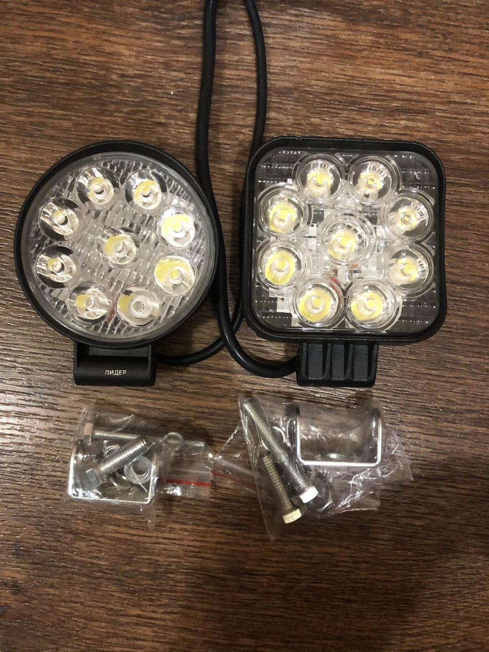 ФАРА ДІОДНА 87 27W MINI ДАЛЬНЄ СВІТЛО, фото 1