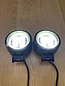 Найяскравіші LED фари 20 W світлодіодні Лэд не сліплять зустрічних СТГ круглі, фото 2