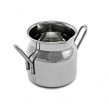 Бідончик з нержавіючої сталі 80 мл Соусник металевий Молочник бідончик Молочники нержавіюча сталь, фото 5