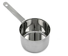 Маленький ковшик Ø 54 мм Ковшик з нержавіючої сталі Стівник маленький нержавіючий, фото 5