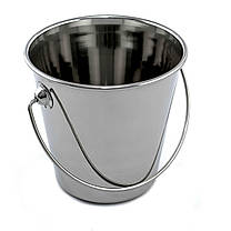 Відро для картоплі фрі Відерці декоративні Ø90 мм Маленьке відро метал Соусник металевий, фото 5