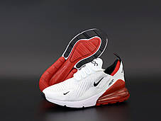 Кросівки чоловічі Найк Nike Air Max 270 White. ТОП Репліка ААА класу., фото 2