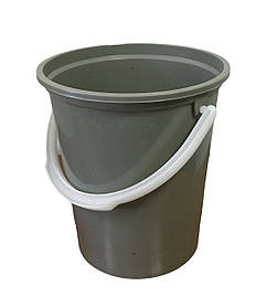 Відро харчове пластикове  5л АКЦІЙНЕ СІРИЙ або БЕЖЕВИЙ Консенсус