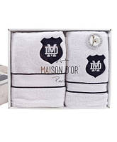 Полотенца Maison D'or Alain white 30*50; 50*100; 70*140