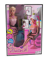 Шарнирная кукла DEFA в парикмахерском кресле 68081