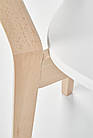 Стілець BUGGI Halmar бук/білий, фото 4