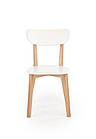 Стілець BUGGI Halmar бук/білий, фото 8