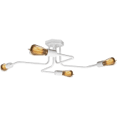 Світильник Павук стельовий на чотири лампи NL 5050/4WH MSK Electric білий