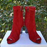 Черевики літні на високих підборах, фото 3