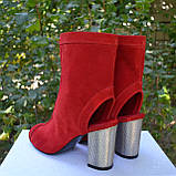 Черевики літні на високих підборах, фото 2