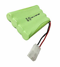 Акумулятор 9.6V 1200 mAh Ni MH для дитячих іграшок, фото 5