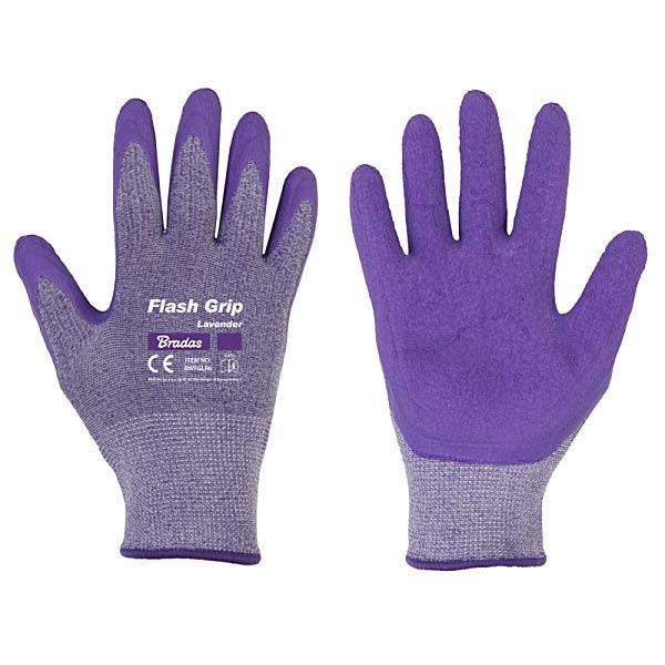 Рукавички захисні FLEX GRIP LAVENDER, розмір 6, RWFGLR6