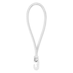 Петля еластична 25см з гачком PVC BUNGEE CORD HOOK, 
BCH3-0425WH-E