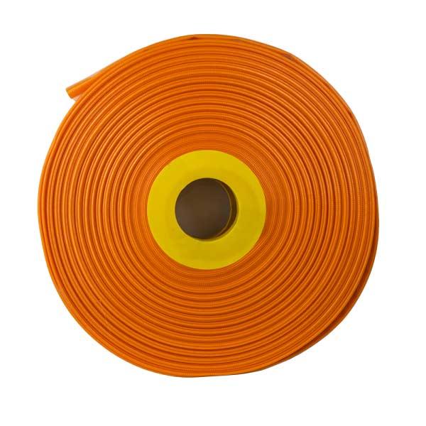 Шланг плаский AGRO-FLAT PE W.P.4 – 1 1/2" – 50м, ORANGE, 
WAF4B112050