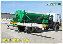 Розкидачі твердих органічних добрив