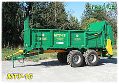 Машина для внесення твердих органічних добрив МТУ-15 (15 т.) Бобруйскагромаш (Білоруссія)