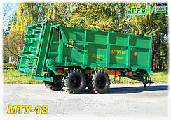 Машина для внесення твердих органічних добрив МТУ-18 (18 т.) Бобруйскагромаш (Білорусія)