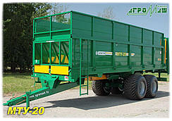 Машина для внесення твердих органічних добрив МТУ-20 (20 т.) Бобруйскагромаш (Білорусія)