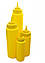 Пляшка для соусів з мірною шкалою жовта 710 мл, фото 2