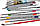 Олівці акварельні 24 кольори Marco Raffine в металевому пеналі, фото 3