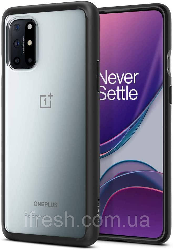 Чохол Spigen для OnePlus 8T — Ultra Hybrid, Matte Black (ACS02061), фото 1