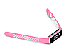 Силіконовий ремінець Primo Perfor Sport для фітнес-браслета Samsung Galaxy Fit 2 (SM-R220) - Pink&White, фото 5