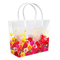 Флористична сумка 25 см пластикова для квіткових композицій