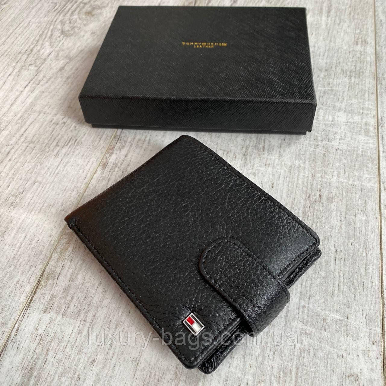 Чоловічий шкіряний гаманець Armani преміум якість, фото 1
