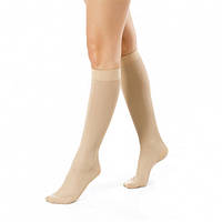 Компресійні гольфи для подорожей від варикозу для жінок TRAVEL 1 клас закритий носок Pani Teresa 0419