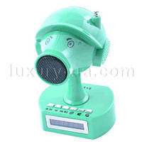 Портативна колонка з вбудованим акумулятором. USB, CardReader, FM Радио T-18 Котособака