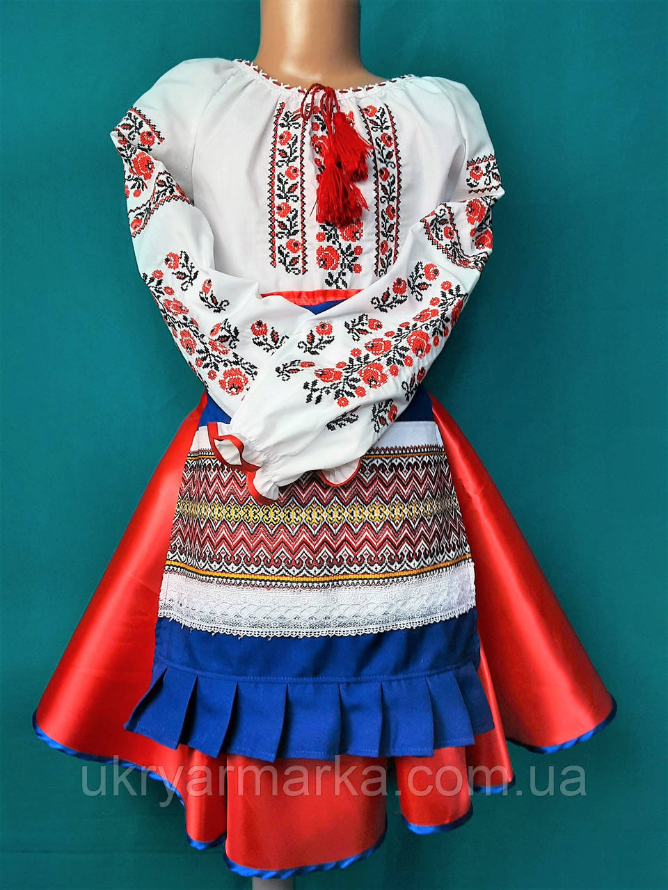 Вишитий підлітковий костюм "Варвара"